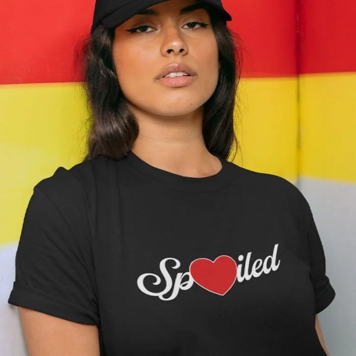 T-shirt Dames Spoiled