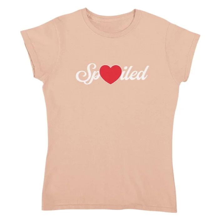 T-shirt Dames Spoiled