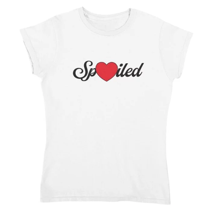 T-shirt Dames Spoiled