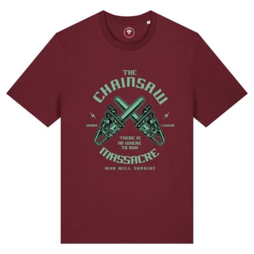 Chainsaw Massacre T-shirt – Halloween – Chainsaw Massacre T-shirt voor Heren (detail 2)