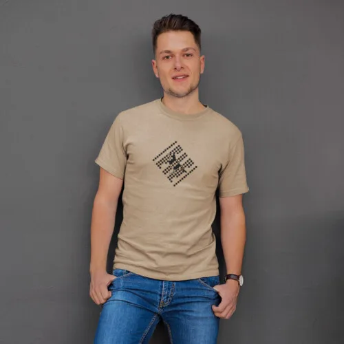 T-Shirt Heren Checkmate by Hans de Jonghe