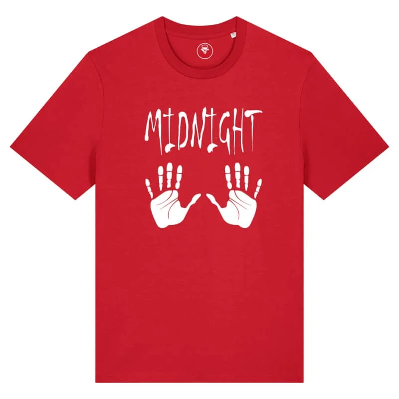 T-shirt Halloween Midnight – Halloween, Sale – T-shirt Halloween Midnight voor Dames en Heren (detail 2)