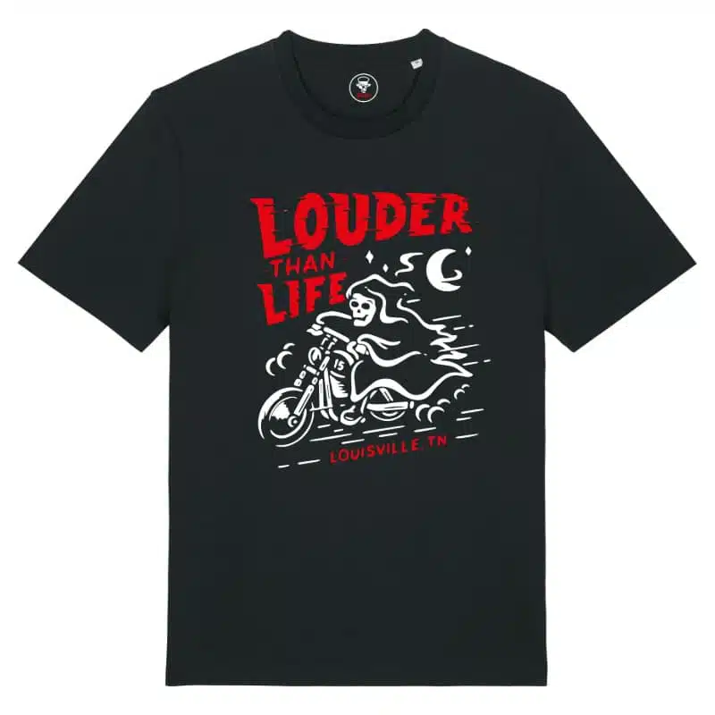T-shirt Heren Louder Than Life