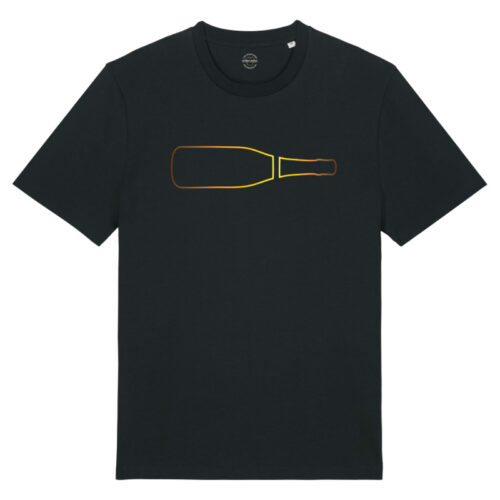 T-Shirt Champagne in the Bottle – X-mas and New Year – T-Shirt Champagne in the Bottle – Damesmode (detail 2)