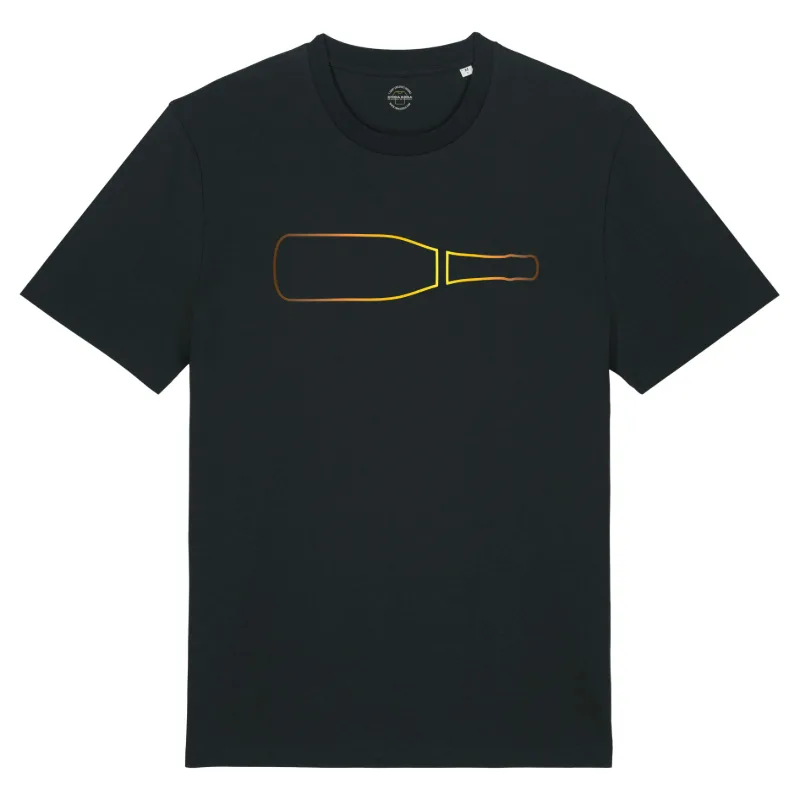 Champagne in the Bottle T-Shirt – X-mas and New Year – T-Shirt Champagne in the Bottle – Damesmode (detail 2)