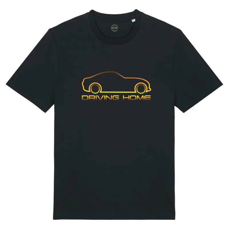 T-Shirt Driving Home – X-mas and New Year – T-Shirt Driving Home voor Dames en Heren
