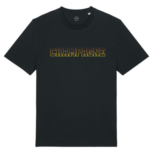 T-Shirt Just Champagne – X-mas and New Year – T-Shirt Just Champagne voor Dames - Feestelijk & Duurzaam