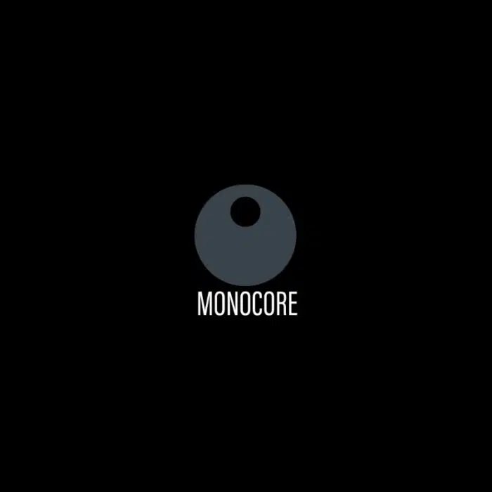 T-Shirt Heren Monochroma Black