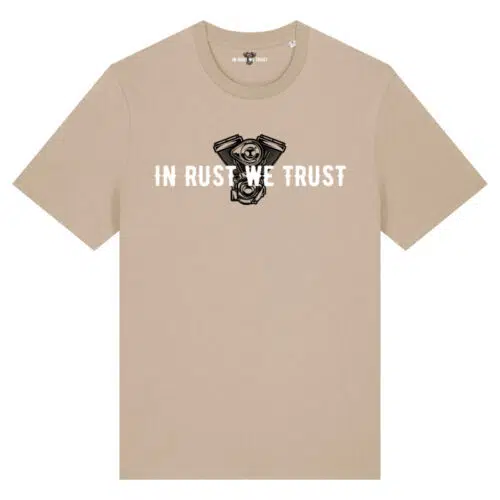 T-Shirt In rust we trust