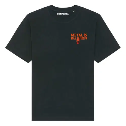 T-Shirt Loose Fit Metal is Religion