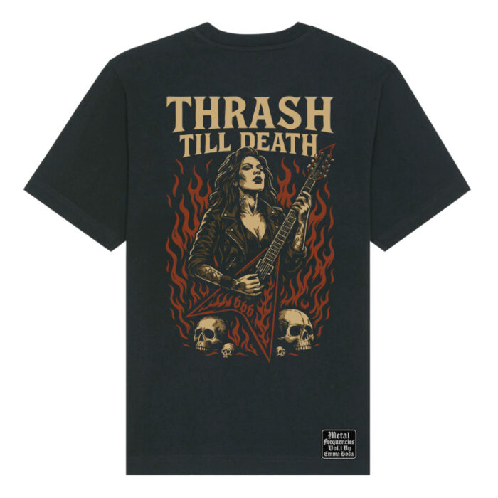 T-Shirt Loose Fit Trash Till Death