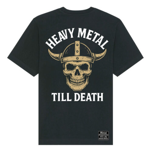 T-Shirt Loose Fit Heavy Metal Till Death