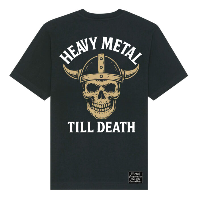 T-Shirt Loose Fit Heavy Metal Till Death