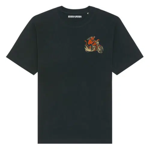 T-Shirt Loose Born to Raise Hell