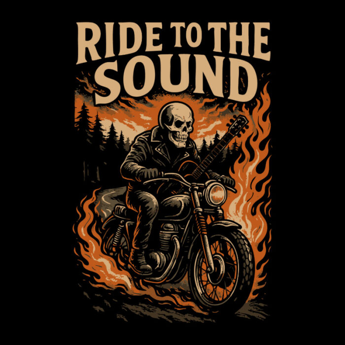 T-Shirt Loose Ride to the Sound