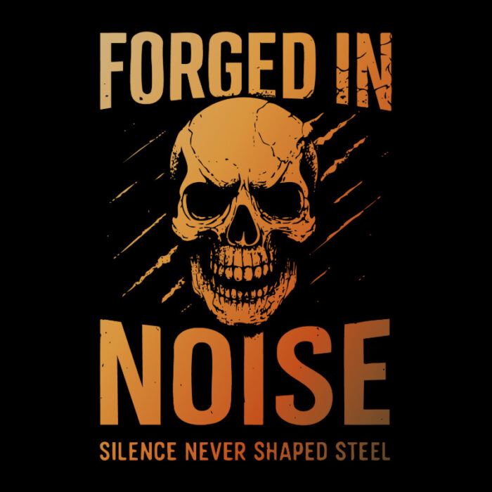 T-Shirt Loose Fit Forged in Noise