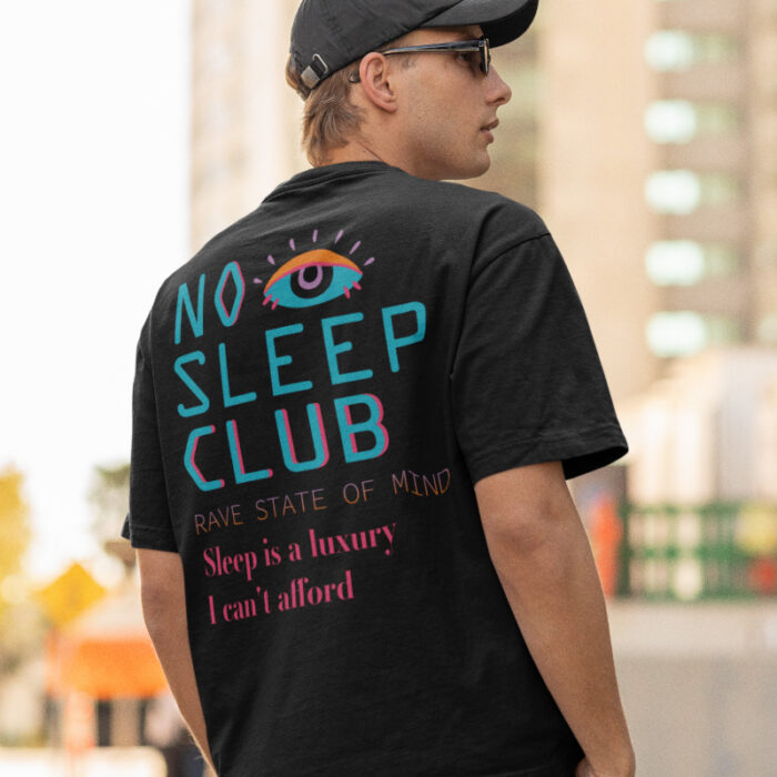 T-Shirt Loose Fit No Sleep Club