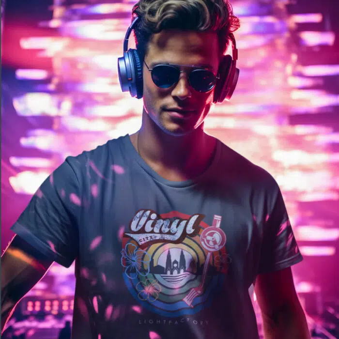 T-Shirt Vinyl City Lightfactory