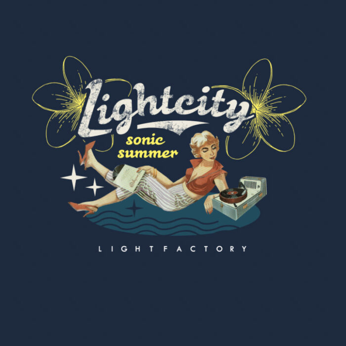 T-shirt Dames Lightcity Sonic Summer