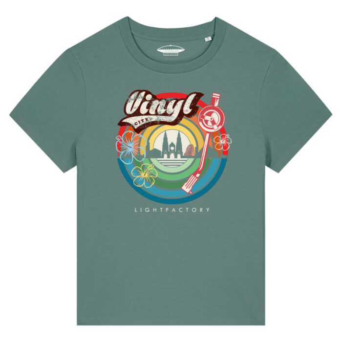 T-shirt Dames Vinyl City Lightfactory