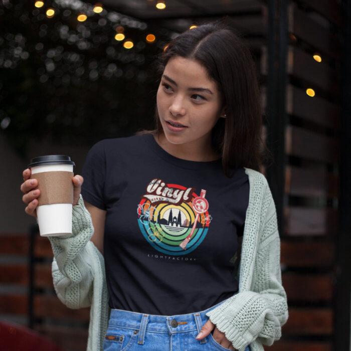 T-shirt Dames Vinyl City Lightfactory