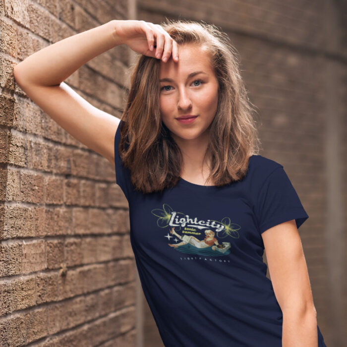 T-shirt Dames Lightcity Sonic Summer