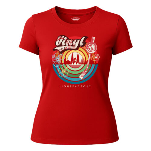 T-shirt Dames Vinyl City Lightfactory