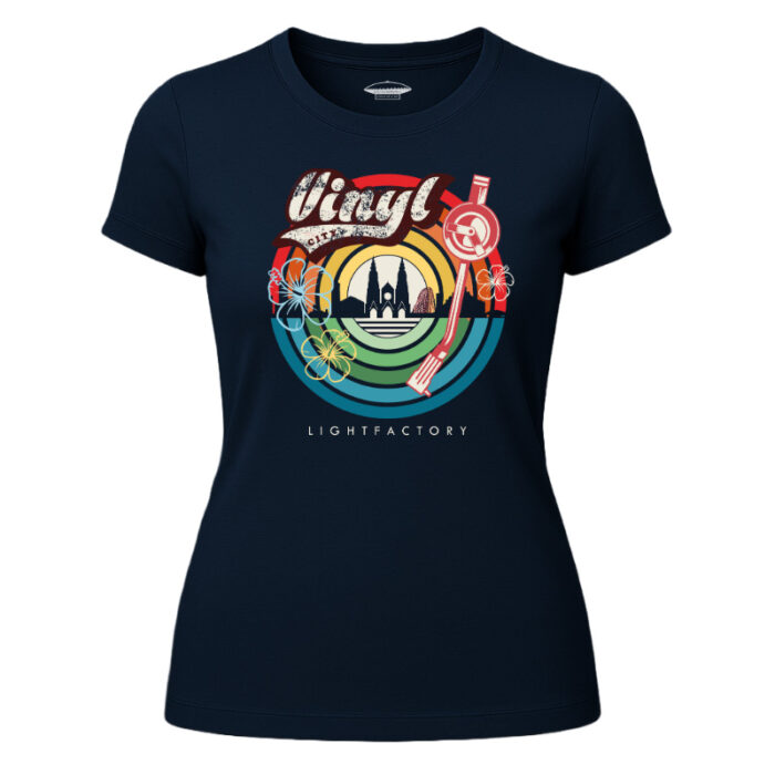 T-shirt Dames Vinyl City Lightfactory - Afbeelding 5