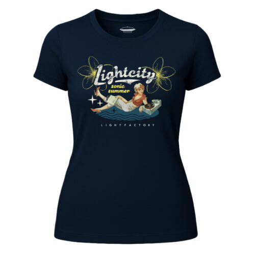 T-shirt Dames Lightcity Sonic Summer