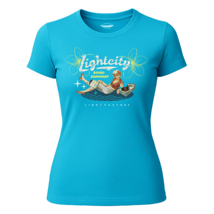 T-shirt Dames Lightcity Sonic Summer