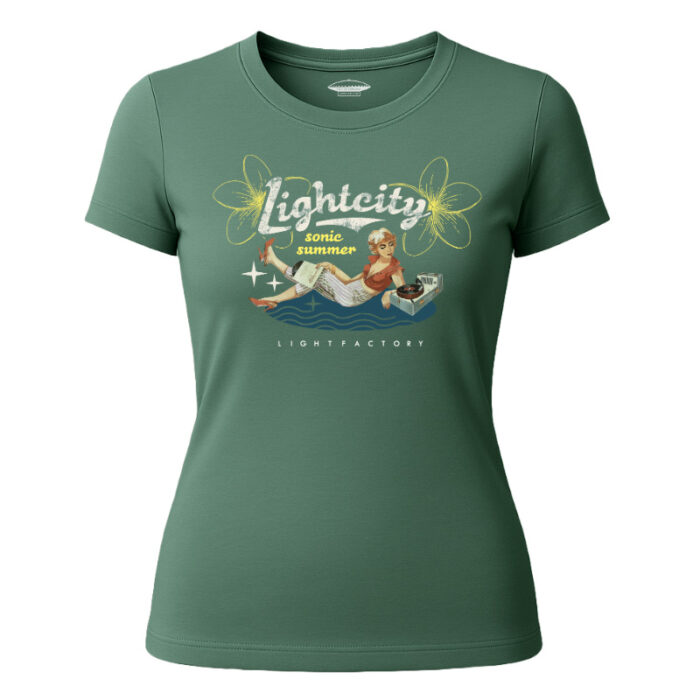 T-shirt Dames Lightcity Sonic Summer - Afbeelding 2