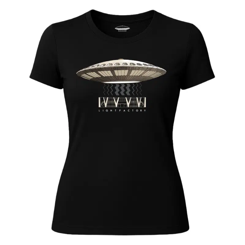 Evoluon T-shirt Dames – Lichtstadkunst – Evoluon T-shirt Dames – Lichtstadkunst Eindhoven