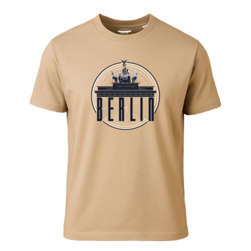 T-Shirt Heren Berlin Lichtstadkunst
