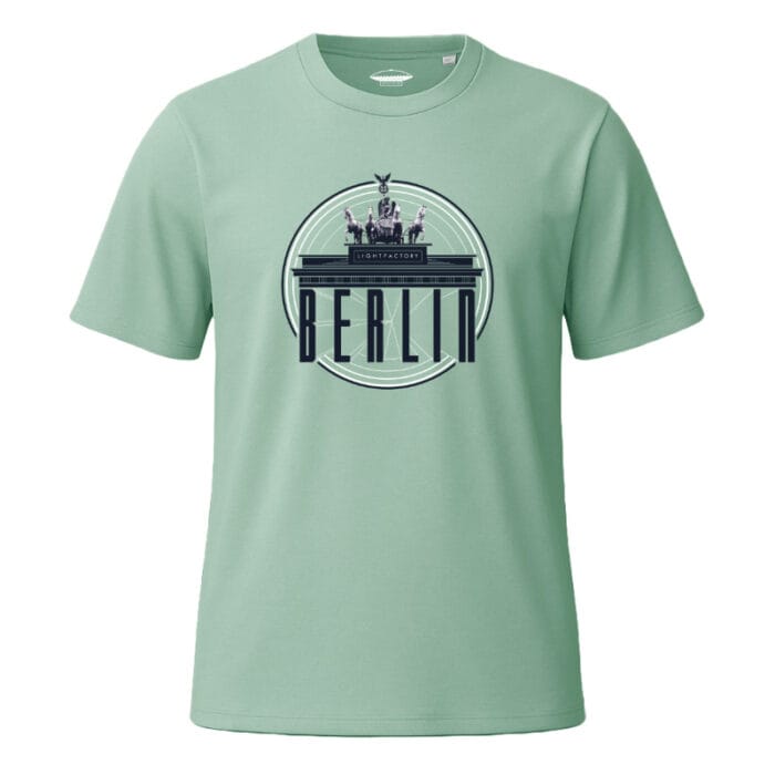 T-Shirt Heren Berlin Lichtstadkunst