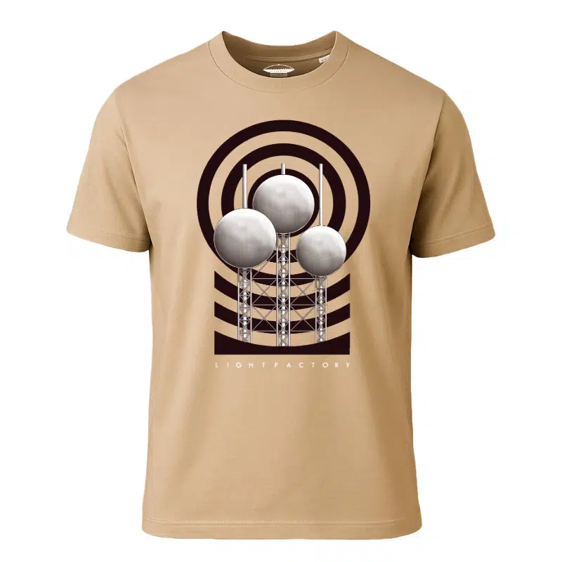T-shirt Heren Waterbollen – Sale, Lichtstadkunst – T-Shirt Heren Waterbollen Eindhoven