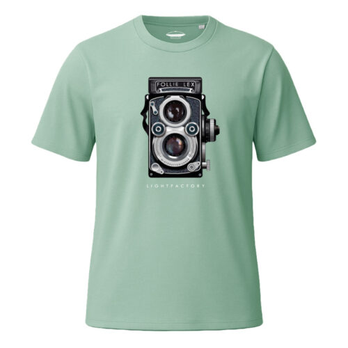 T-Shirt Heren Folierex camera Lichtstadkunst