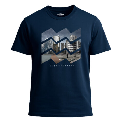 T-Shirt Heren Logo City Lichtstadkunst Eindhoven