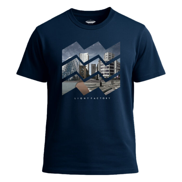 T-Shirt Heren Logo City Lichtstadkunst Eindhoven