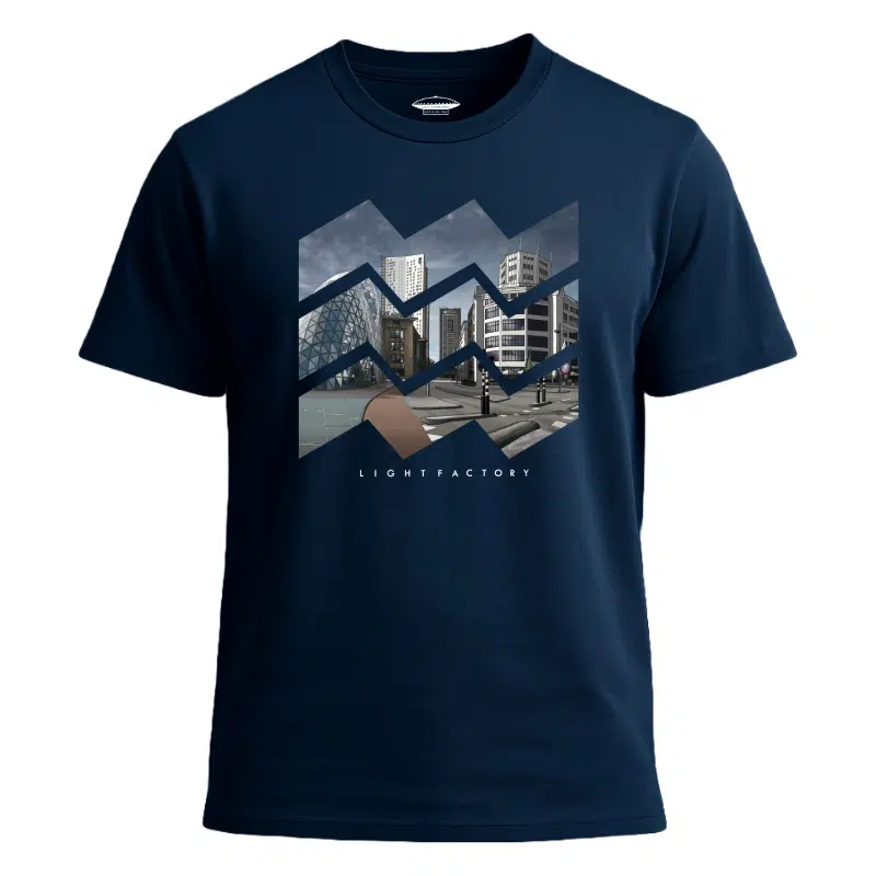 Eindhoven T-shirt – Lichtstadkunst – Heren T-Shirt Lichtstadkunst Eindhoven