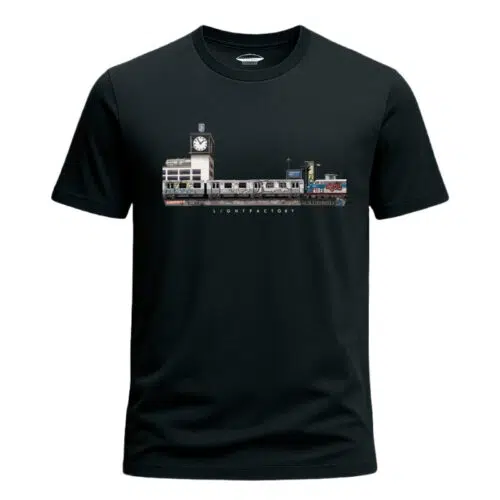 T-Shirt Heren Berleintoven Lichtstadkunst Eindhoven