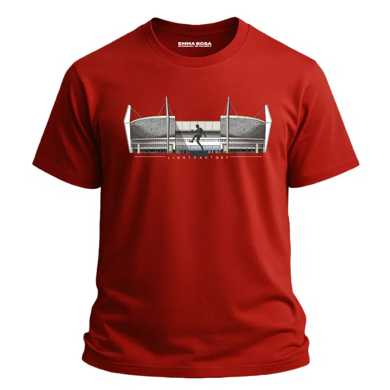 T-Shirt Stadion Eindhoven – Lichtstadkunst – T-Shirt Stadion Eindhoven – Lichtstadkunst