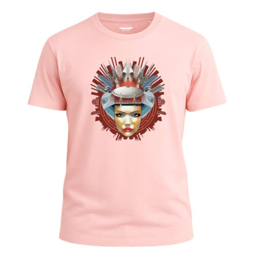 T-Shirt Heren Women Head Lichtstadkunst Eindhoven