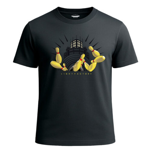 T-Shirt Heren Kegels Lichtstadkunst Eindhoven