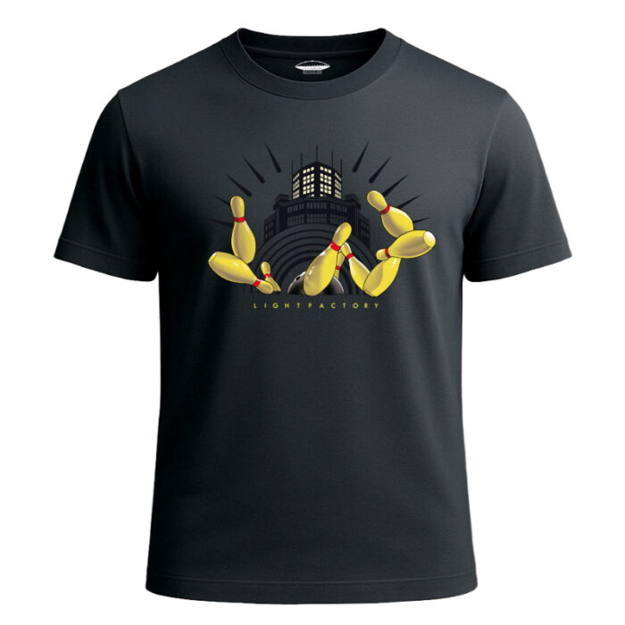 T-Shirt Heren Kegels Lichtstadkunst Eindhoven