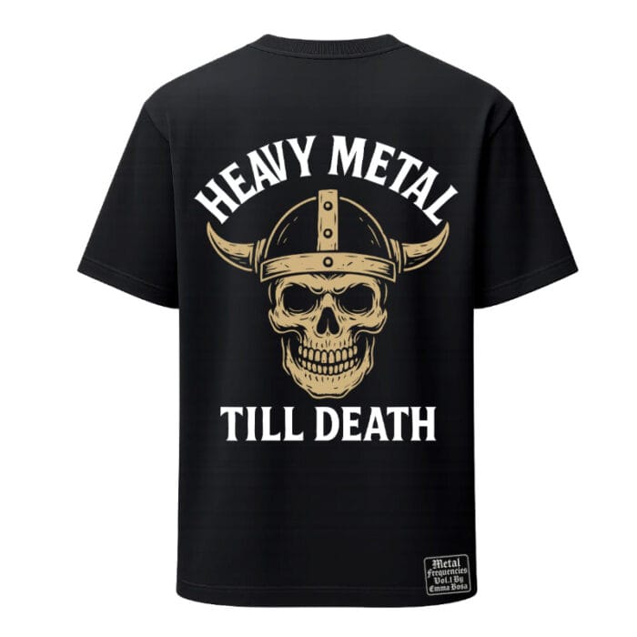 T-Shirt Loose Fit Heavy Metal Till Death