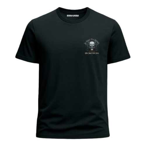 T-shirt Skull In Rust we Trust Ride Fast