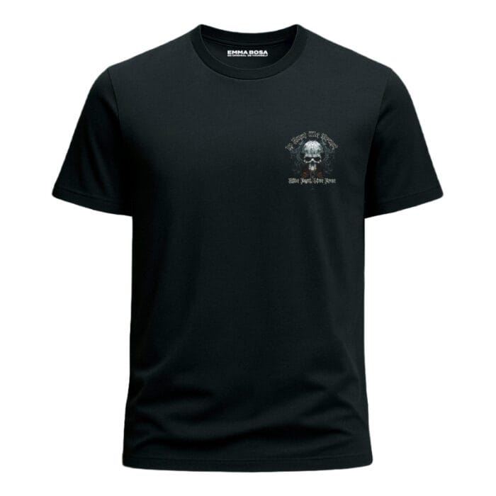 T-shirt Skull In Rust we Trust Ride Fast