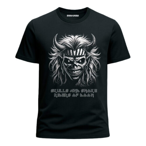 T-Shirt Skulls and smoke Riders of doom