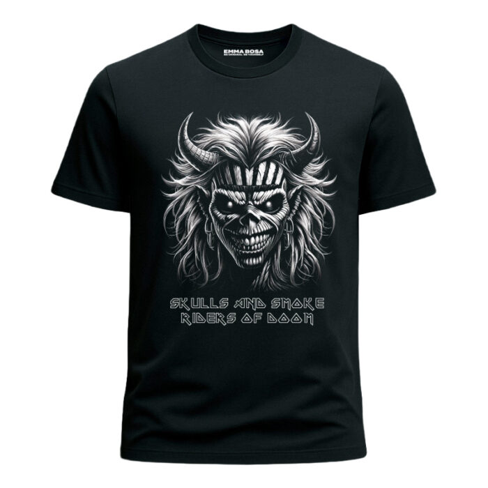 T-Shirt Skulls and smoke Riders of doom
