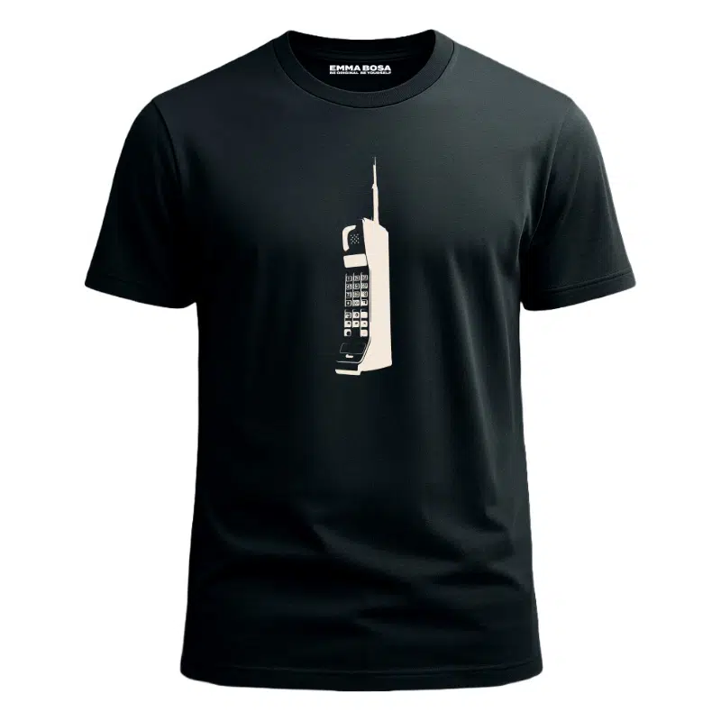 Retro T-Shirt – Retro Style Wear – Retro T-Shirt Call Back to the Brick voor Heren